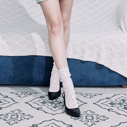 5/ SLINGBACK HEEL TEAL