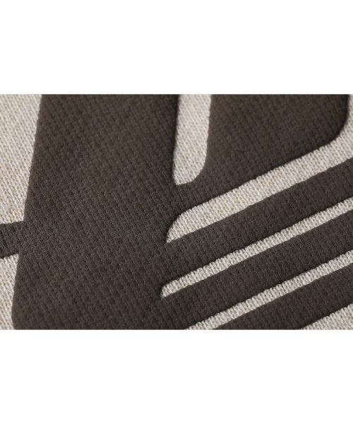 LOGO SWEATSHIRT LAYER WIDE DENIM PANTS AS SHOWN