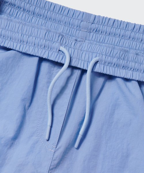 SIDE LINE WIDE TRACK PANTS - 4 COLORS SKY BLUE