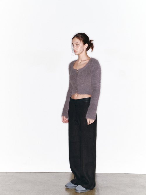 KNIT PANTS - 2 COLORS BLACK