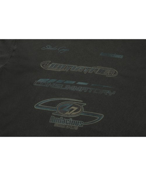 FEARLESS LAYERED PIGMENT LONG SLEEVE SMOKE BLACK