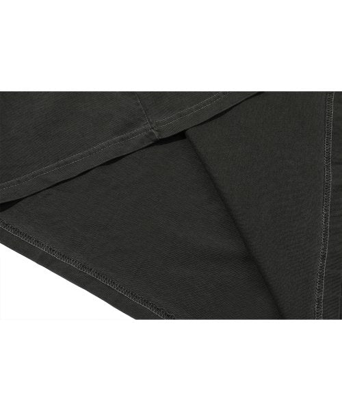 FEARLESS LAYERED PIGMENT LONG SLEEVE SMOKE BLACK