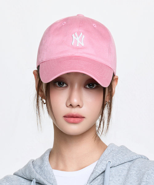 ROOKIE UNSTRUCTURED BALL CAP LA #KARINA同款! - 11 COLORS PINK