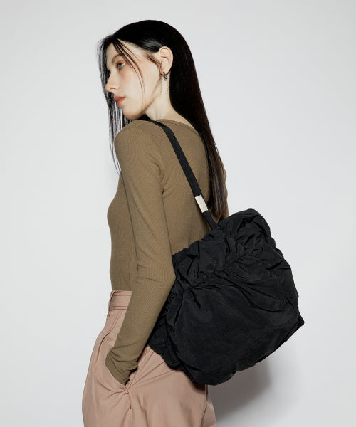 POPCORN MAMBO DAILY SHOULDER BAG - 3 COLORS BLACK