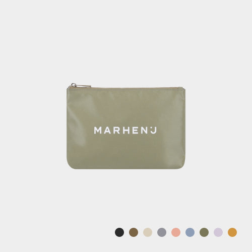 LINA NYLON TRAVEL POUCH - 9 COLORS GREY