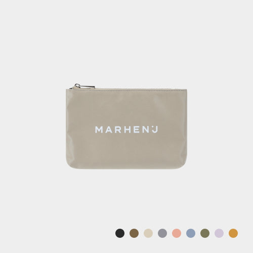 LINA NYLON TRAVEL POUCH - 9 COLORS GREY