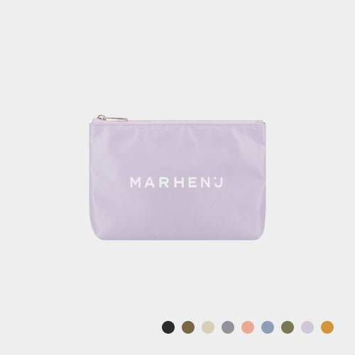 LINA NYLON TRAVEL POUCH - 9 COLORS GREY