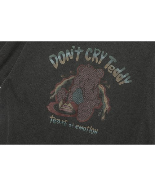 DONT CRY TEDDY MAD HOPPI PIGMENT SHORT SLEEVE TEE AS SHOWN