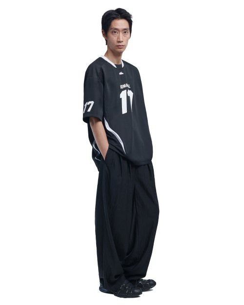 MESH BLOCK FOOTBALL JERSEY - BLACK - 2 COLORS