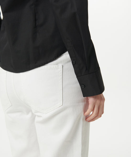 WOMENS SLIM FIT SHIRT #韓韶禧同款! - 9 COLORS BLACK