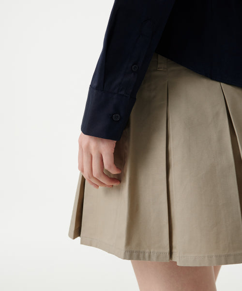 WOMENS SLIM FIT SHIRT #韓韶禧同款! - 9 COLORS NAVY