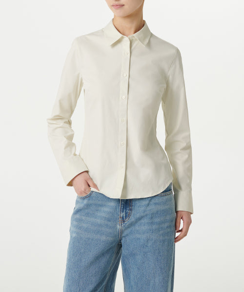 WOMENS SLIM FIT SHIRT #韓韶禧同款! - 9 COLORS AS SHOWN