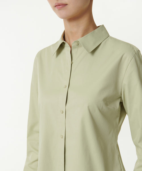 WOMENS SLIM FIT SHIRT #韓韶禧同款! - 9 COLORS GREEN