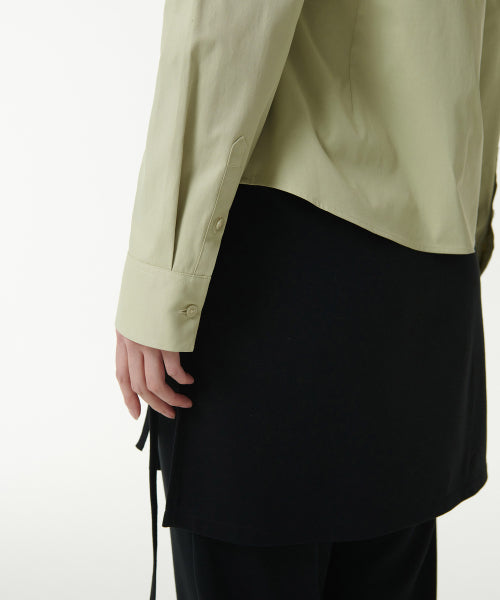 WOMENS SLIM FIT SHIRT #韓韶禧同款! - 9 COLORS GREEN