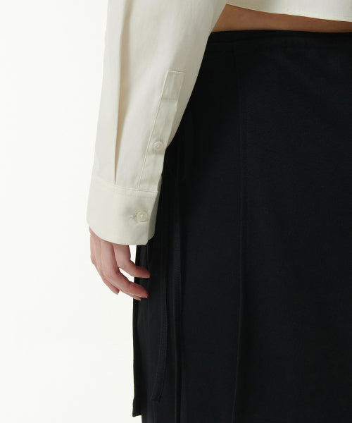 WOMENS SLIM FIT CROP SHIRT #韓韶禧同款! - 6 COLORS AS SHOWN