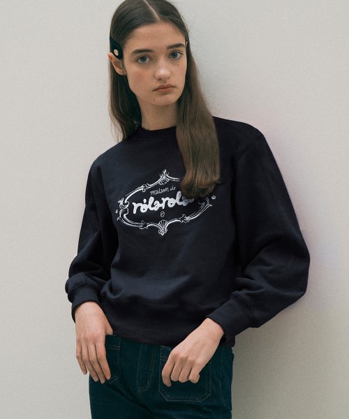 VINTAGE LOGO SWEATSHIRT - 3 COLORS NAVY