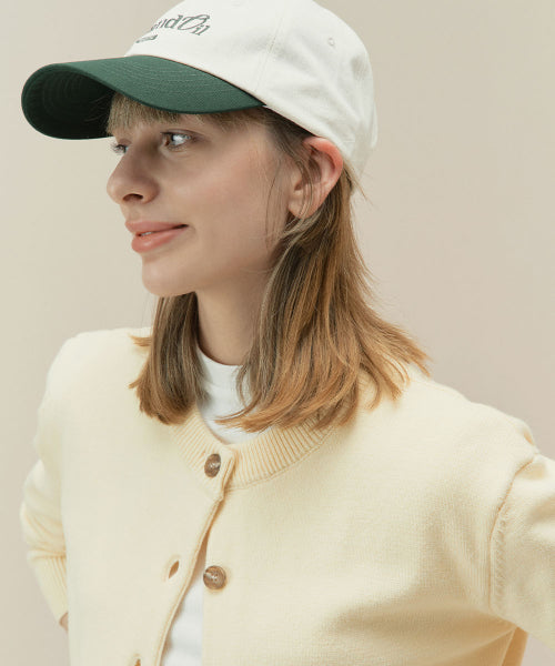 BONHEUR MIX BALL CAP - 2 COLORS NAVY