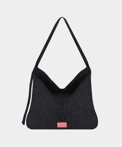 GEMMA LEOPARD SHOULDER BAG - 5 COLORS NAVY