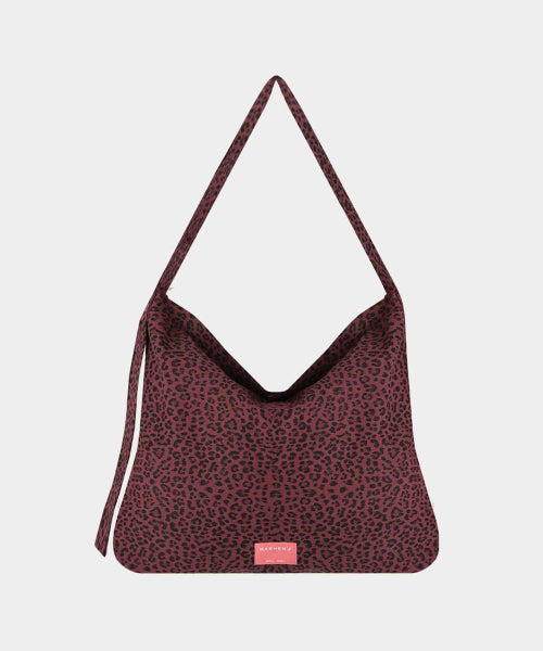 GEMMA LEOPARD SHOULDER BAG - 5 COLORS NAVY