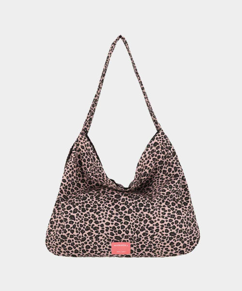 GEMMA LEOPARD SHOULDER BAG - 5 COLORS NAVY