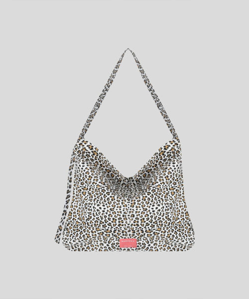 GEMMA LEOPARD SHOULDER BAG - 5 COLORS NAVY