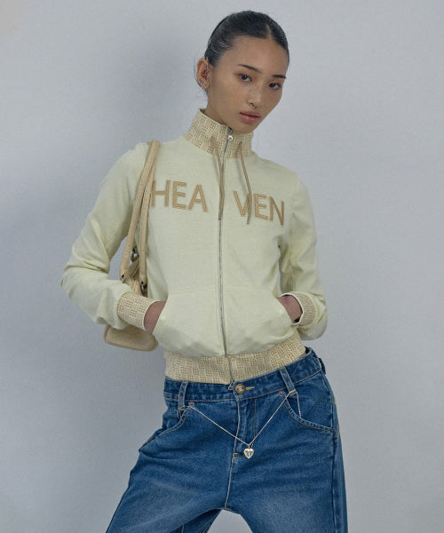 HEAVENLY GINGHAM TRACK JACKET - 3 COLORS BUTTER
