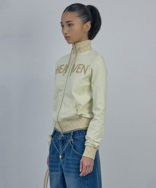 HEAVENLY GINGHAM TRACK JACKET - 3 COLORS BUTTER