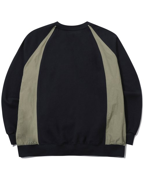 RAGLAN PANEL SWEATSHIRT - 3 COLORS NAVY