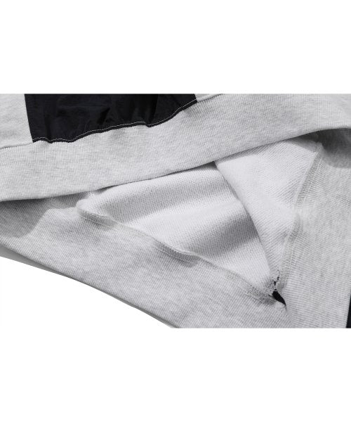 RAGLAN PANEL SWEATSHIRT - 3 COLORS WHITE