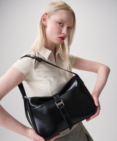 VINNIE SHOULDER BAG - 4 COLORS BLACK