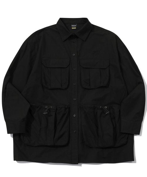 CARGO SHIRT - 2 COLORS BLACK