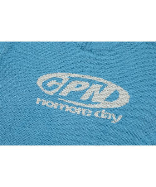 LOGO SWEATER - 2 COLORS BLUE