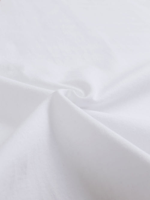 SMALL HEARTTRACK OVER FIT TEE - 3 COLORS WHITE