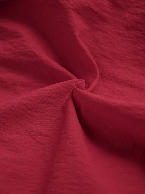 RUNNING TRACK NYLON SHORTS - 3 COLORS RED