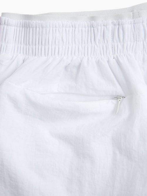 RUNNING TRACK NYLON SHORTS - 3 COLORS WHITE