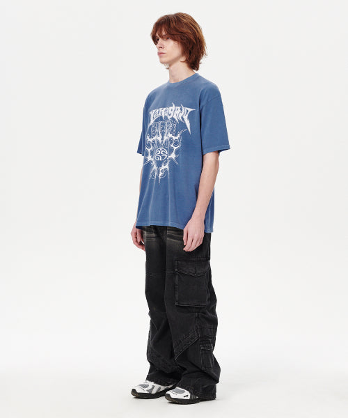 FLAME HEART PIGMENT TEE - 2 COLORS