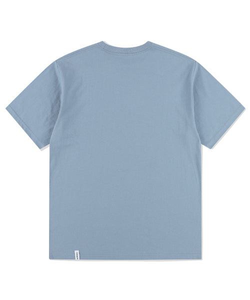 TWO SKULL ROCK TEE BL - 2 COLORS