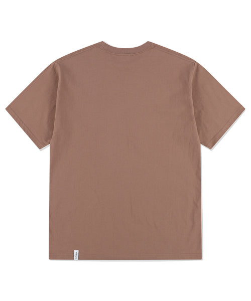 SLEEPING ANGELS TEE RED BEIGE