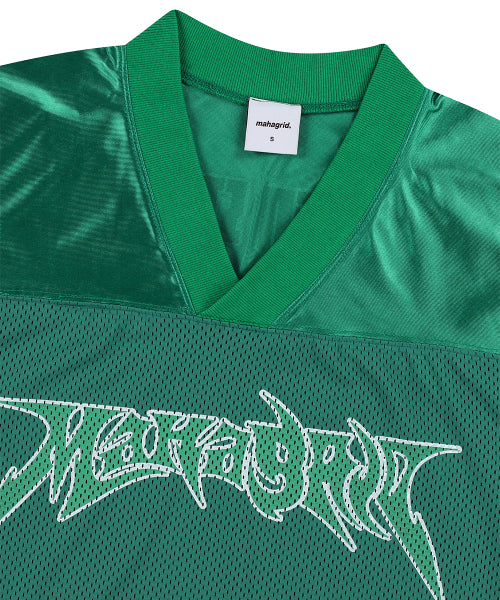 MESH FOOTBALL JERSEY GREEN