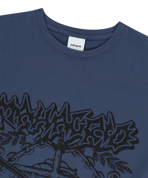 HYBRID TEE NAVY
