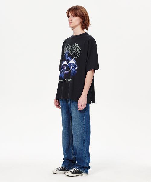 SMOKING CAT TEE - 2 COLORS