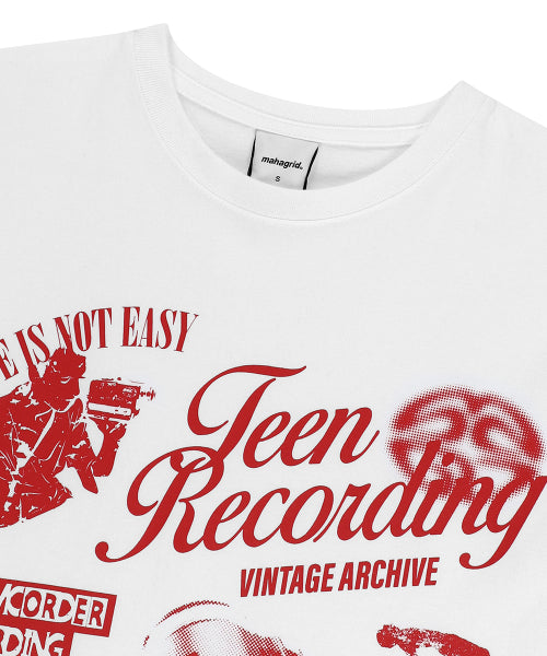 RECORDING TEE - 2 COLORS