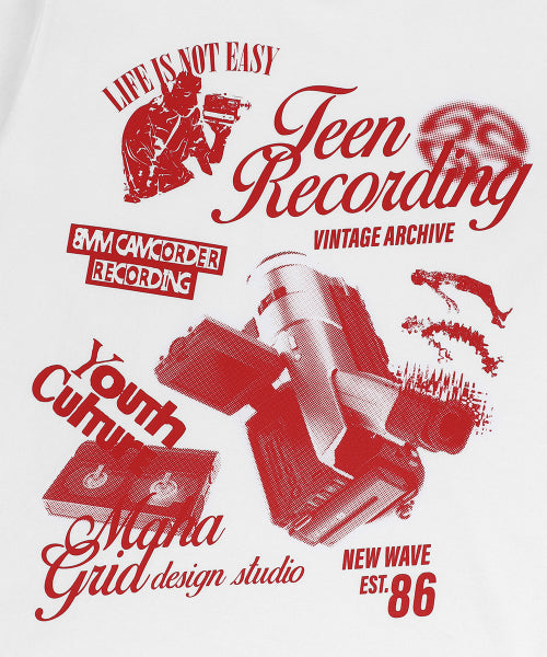 RECORDING TEE - 2 COLORS
