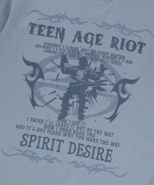 SPLASH MAN TEE BLUE
