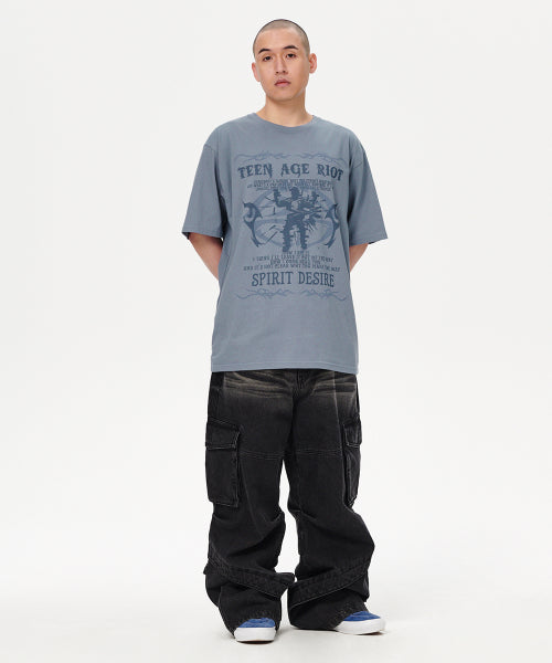 SPLASH MAN TEE BLUE