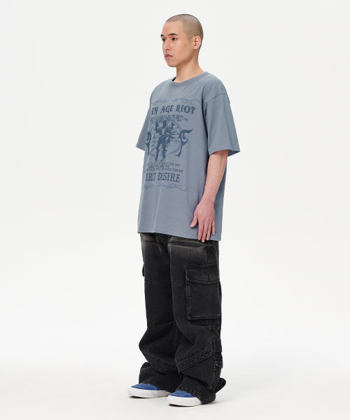 SPLASH MAN TEE BLUE