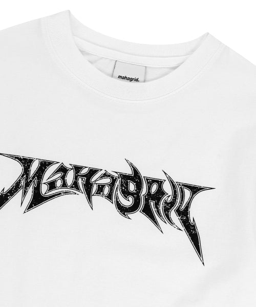 FLAME LOGO CROP TEE - 2 COLORS WHITE