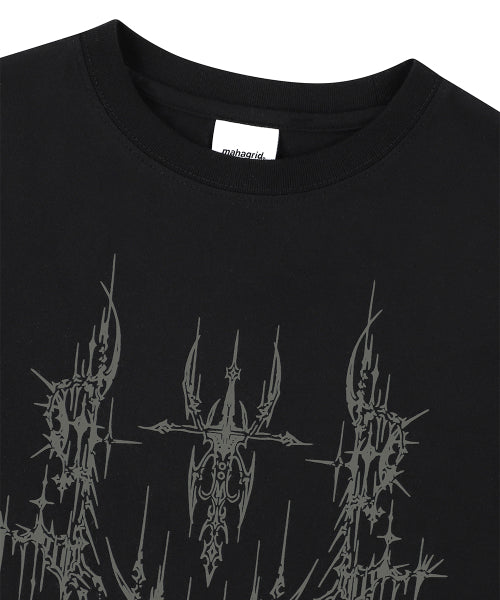 TATTOO CROP TEE - 2 COLORS