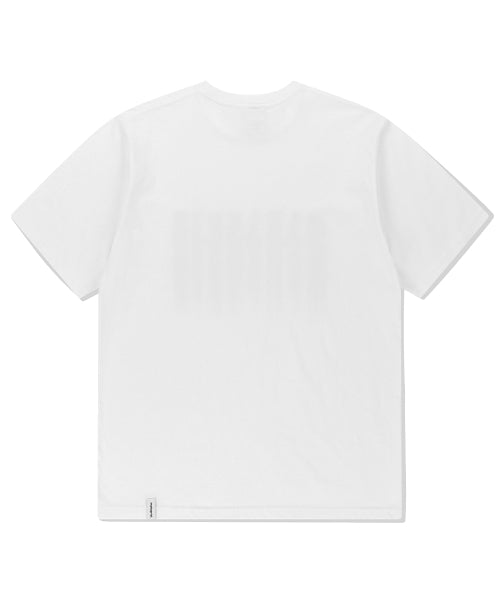 MOTION BLUR TEE WHITE