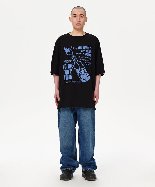 COCKTAIL TEE BLACK